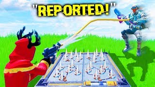 I Trolled Him With NEW Harpoon Gun Fortnite [upl. by Ulani396]