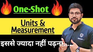 Class 11 Chapter 2 Oneshot 202324  Units and measurement Oneshot  Dimensional Formula JEE NEET [upl. by Harbison]