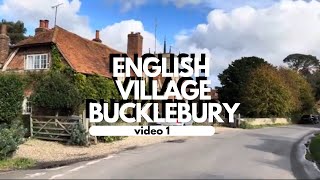 Beautiful English Village Bucklebury [upl. by Yelsnia487]