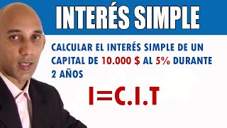 INTERÉS SIMPLE Explicación y Ejemplos  Interés Bancario [upl. by Dania]