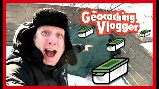 HUGE BOX OF GADGET GEOCACHES Geocaching [upl. by Doowle]