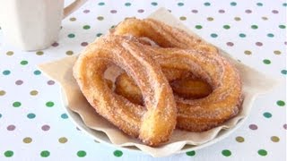 Cómo Hacer Churros Homemade Churros チュロスの作り方  OCHIKERON  CREATE EAT HAPPY [upl. by Cusick]