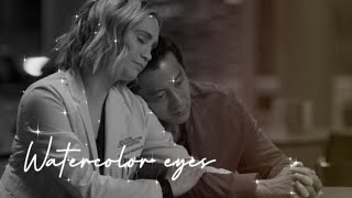 ♡Lana Del ReyWatercolor eyes from euphoria♡ Alex and Morgan edit thegooddoctor [upl. by Stout4]