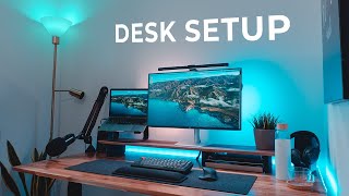 The MODERN Home Office Setup – DIY Transformation  Desk Tour [upl. by Innes]