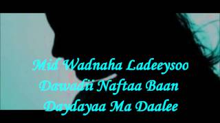 Daydayaa Ma Dalee Lyrics Magool [upl. by Atsirc664]