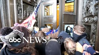 ProTrump protesters storm US Capitol [upl. by Houlberg880]