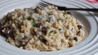 Baked Mushroom Risotto  quotCheaterquot Oven Risotto Method  Perfect Everytime [upl. by Naitsirhk430]