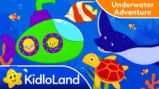 Cartoons for Kids  Bibo Underwater Adventures  KidloLand Bibo amp Friends  Funny Cartoon Kids Shows [upl. by Vivianne]