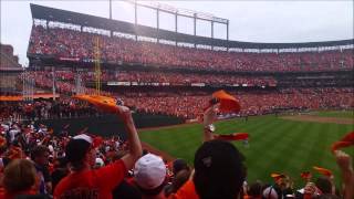 2014 ALDS Game 2 Orioles Take the Lead Delmon Young Clears the Bases [upl. by Guria251]