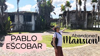 Pablo Escobar house tour  Visiting Pablo Escobars mansion in Guatape [upl. by Nolubez442]