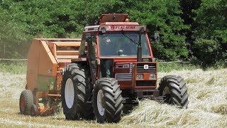 FIENAGIONE 2020 BRUTAL SOUND FIATAGRI 9090GALLIGNANI 3500L [upl. by Almat529]