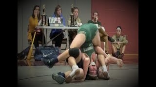 AWESOME SPLADLE  Wrestler Punches Aaron in the Face [upl. by Ovid]