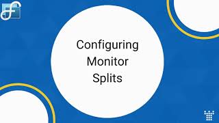 DisplayFusion Configuring Monitor Splits [upl. by Clerk894]