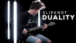 Slipknot  Duality  Cole Rolland Guitar Cover [upl. by Gall950]