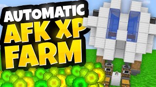 EASIEST Automatic AFK XP Farm Tutorial Java amp Bedrock  Minecraft 120 [upl. by Gil]