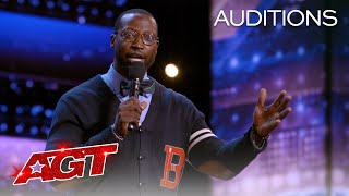 Mike Goodwin Tells Funny Stories About Teaching His Kids  Americas Got Talent 2021 [upl. by Lorena]