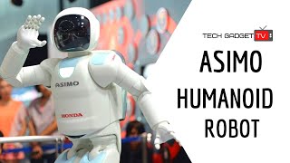 ASIMO Humanoid Robot Honda  Future of robotics from the Asimo period ASIMO  TechGadgetTV [upl. by Aserat]