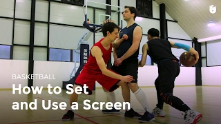 Setting and Using a Screen  Basketball [upl. by Clyte644]