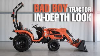 TRACTOR REVIEW  BAD BOY 2024H 24hp Subcompact Tractor [upl. by Asirram]