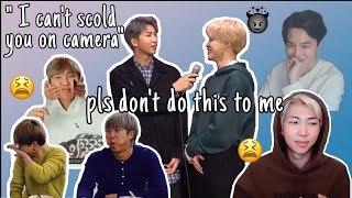 Namjoon being so done with Jimin  Jimin keeps testing Joons patience over and over [upl. by Bahr174]