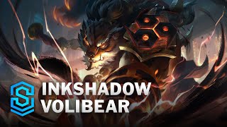 Inkshadow Volibear Skin Spotlight  League of Legends [upl. by Tersina]