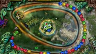 PopCap  Zumas Revenge  Gameplay [upl. by Ennaear]