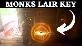 Monks Lair Key Location AC Valhalla Suthsexe Wealth Assassins Creed Valhalla [upl. by Connell]