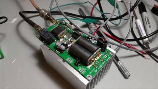 Testing the Minipa70 HF Amplifier Kit [upl. by Cheffetz]