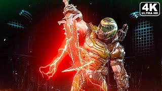 DOOM ETERNAL Crucible Sword Gameplay 4K 60FPS PC ULTRA [upl. by Isadore]