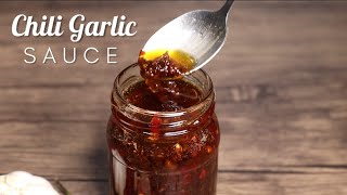 How To Make Proper CHILI GARLIC SAUCE  Homemade Chili Garlic Paste [upl. by Enilada584]