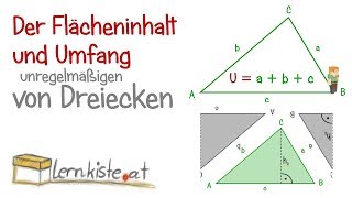 Umfang und Flächeninhalt von Dreiecke [upl. by Faye]