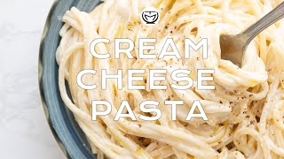 10Minute Cream Cheese Pasta [upl. by Yenhoj]