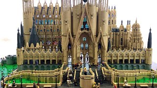 LEGO La Sagrada Familia MOC [upl. by Santa]