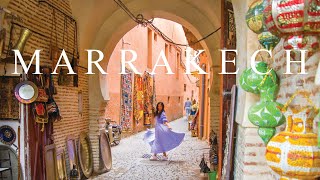 MARRAKECH TRAVEL VLOG  What to see in Morocco [upl. by Lanevuj]