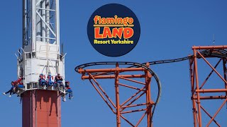 Flamingo Land Vlog  April 2022 [upl. by Adali]