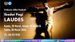 IBADAT PAGI  JUMAT AGUNG  29 Maret 2024  0600 WIB [upl. by Hutson]