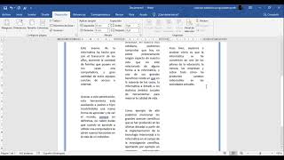 Artículo periodístico en Word [upl. by Yrellih]