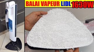 balai vapeur lidl silvercrest sdm 1500 c2 Steam Mop dampfmopp [upl. by Sabsay811]