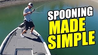 How To Fish Spoons The Best Way Lucky Tackle Box Tips [upl. by Sondra]