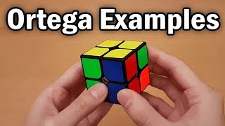 2x2 Ortega Method  Tips amp ExampleWalkthrough Solves [upl. by Yhtrod]