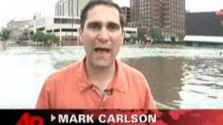 Historic Flooding in Cedar Rapids Iowa [upl. by Deraj]