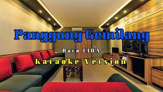 Panggung Gemilang  Rara LIDA Karaoke Version [upl. by Akinert431]