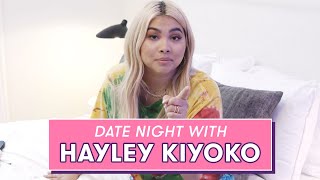 Hayley Kiyokos Guide to Dating Involves Sliding Into Those DMs  Date Night [upl. by Sidras388]