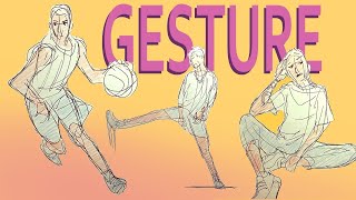 Gesture Drawing  Tips for Expressive and Dynamic Poses [upl. by Enyahs]