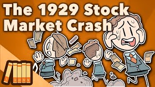 The 1929 Stock Market Crash  Black Thursday  Extra History [upl. by Enilreug]