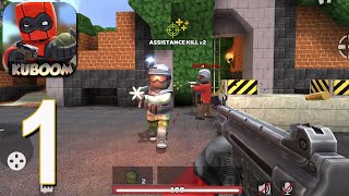 KUBOOM 3D FPS Shooter  Walkthrough Gameplay part 1iOS Android Steam [upl. by Alrzc]