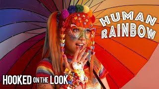 Meet The Rainbow Lady  HOOKED ON THE LOOK [upl. by Lebana269]