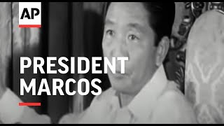 PRESIDENT MARCOS PRESS CONFERENCE ON THE STATE OF MARTIAL LAW [upl. by Ecerahc]