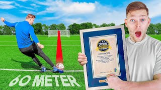 World’s Longest Record Crossbar Challenge NEW RECORD [upl. by Narbig]