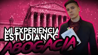 Mi experiencia estudiando Abogacía [upl. by Ynoffit]